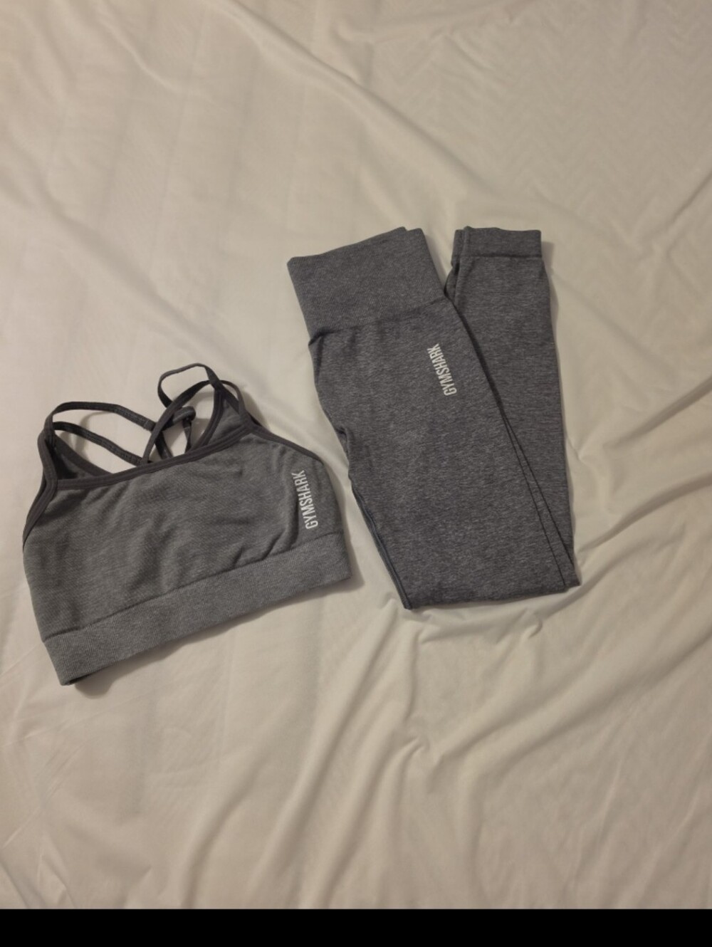 Gymshark Gray Adapt Sports Bra & Legging